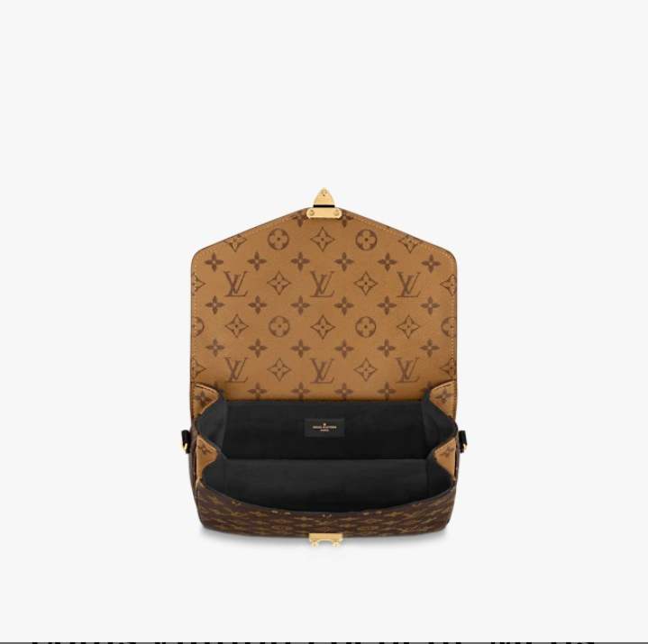 Louis Vuitton Pochette Metis Monogram Reverse Canvas